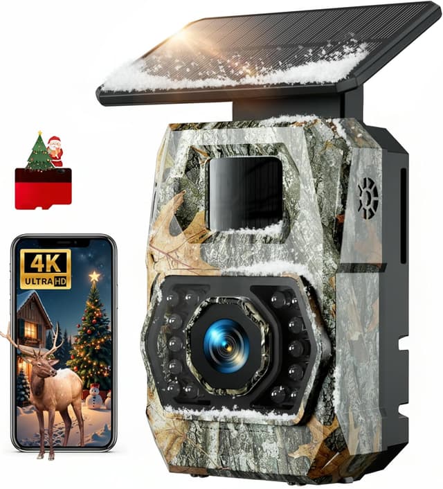 Detalle de CamZeste PH970S Cámara de Caza 4K 60MP 5200 mAh