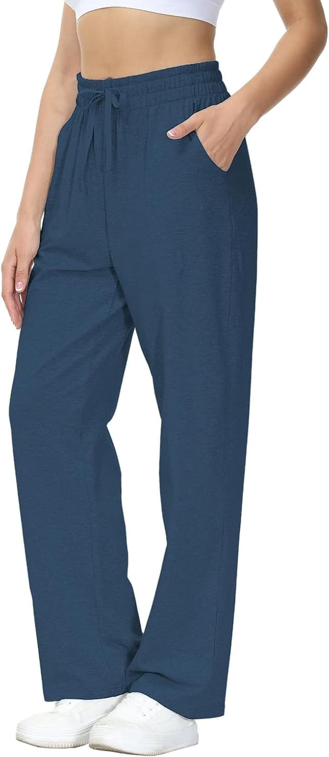 Thumbnail 6 de HMIYA Jogginghose Damen Baumwolle Freizeithose