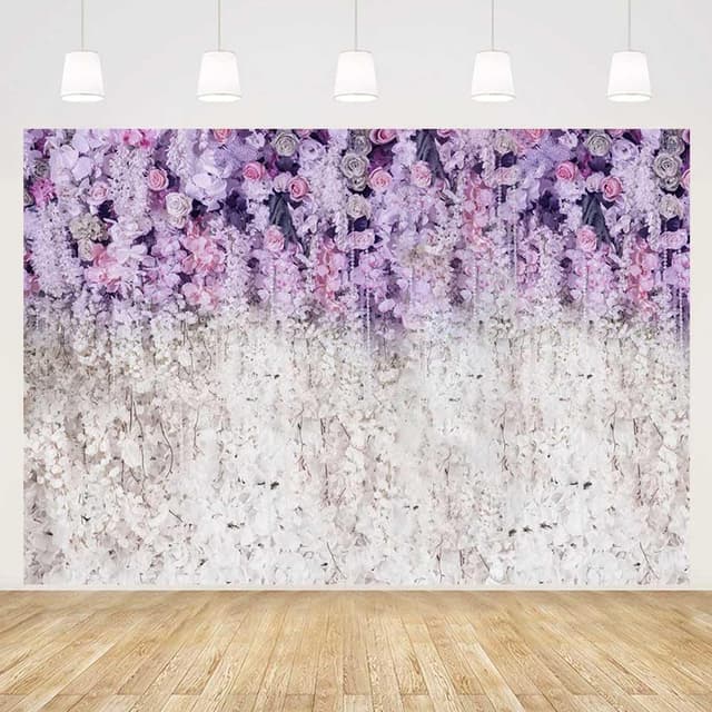 Imagen de MEHOFOND photo backdrop 7x5ft floral en OfertitasTOP