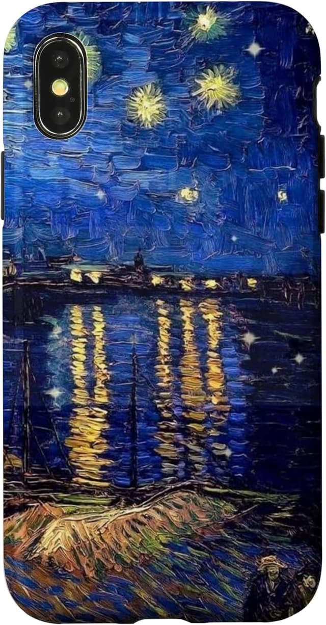 Detalle 1 de Custodia iPhone 17 Pro con dipinto Van Gogh