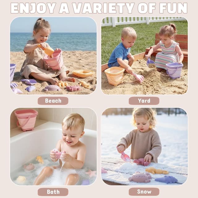 Thumbnail 6 de Dreamon Beach Sand Toys 18-piece set