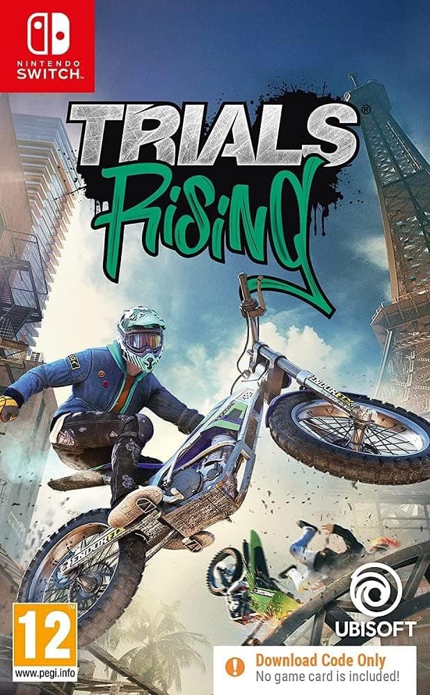 Detalle de Trials Rising (Code in Box) for Nintendo Switch — Ubisoft download code