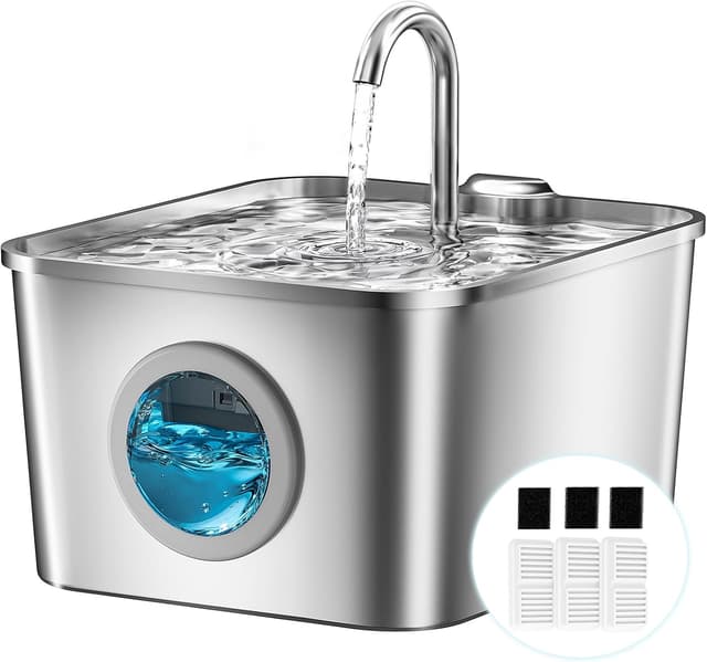 Detalle de Fontanella BalimoPet 2,6L in acciaio inox