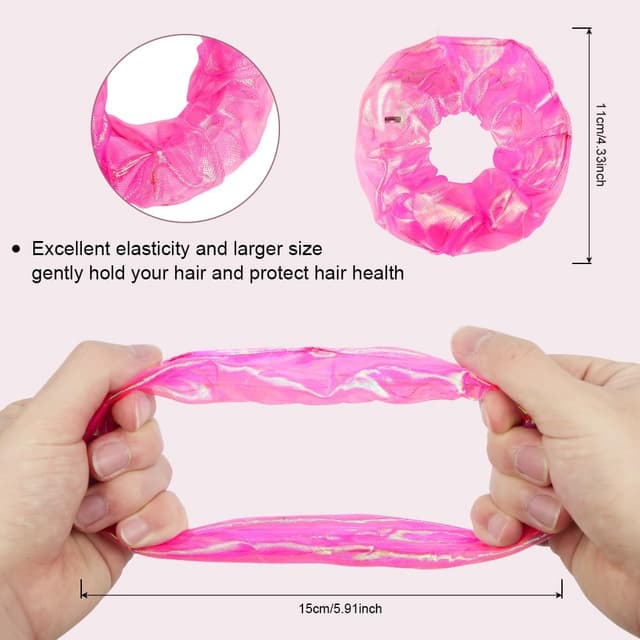 Thumbnail 1 de URAQT Scrunchies LED 6 colori per feste 🎉