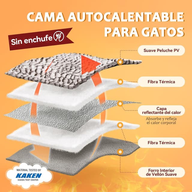 Thumbnail 2 de Mora Pets Manta térmica autocalentable 70 x 46 cm