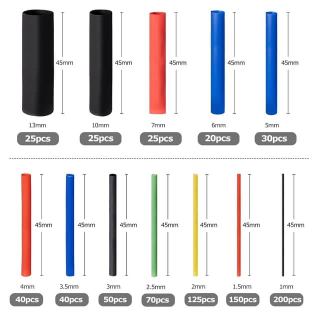 Thumbnail 6 de Carehabi 800 tubos termorretráctiles