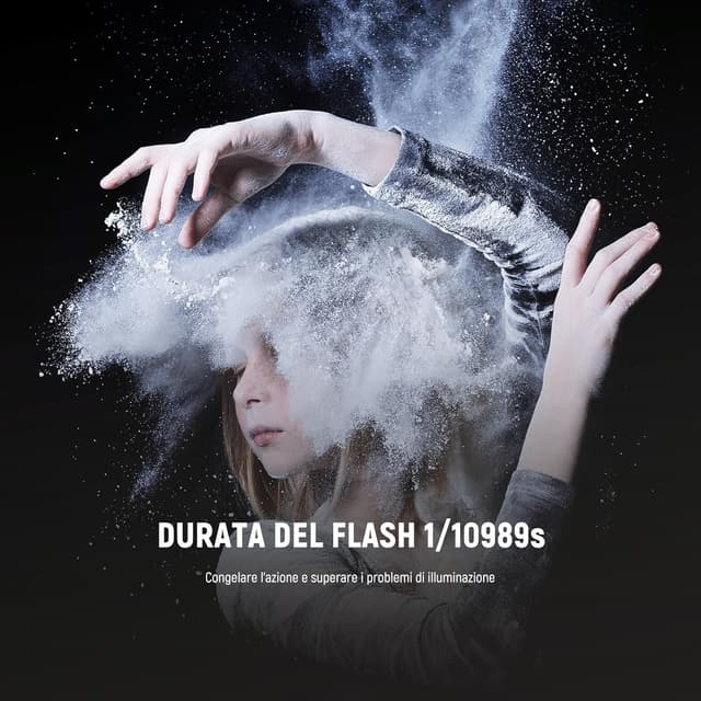 Detalle de NEEWER Q4 flash da studio 400Ws Bowens