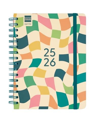 Imagen de Finocam Agenda Cosmo Curso 2025–2026 Semana Vista Horizontal 12 meses en OfertitasTOP