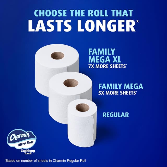 Thumbnail 6 de Charmin Ultra Soft Toilet Paper 2-Ply
