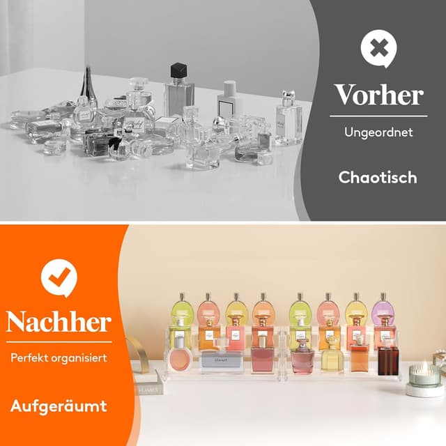 Detalle de Lifewit 3 Tier Acryl Display Ständer 30 cm