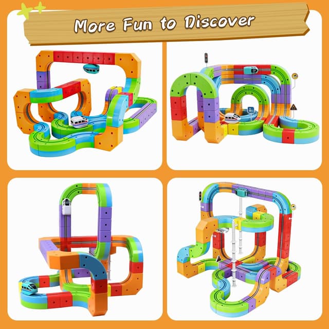 Thumbnail 1 de Track Fusion 3D Cube Train Set