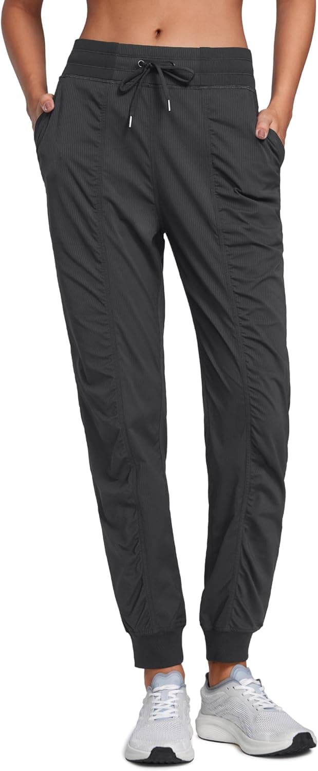 Detalle 2 de CRZ YOGA Pantalon athlétique femme de voyage avec serrage et poches – 72 cm