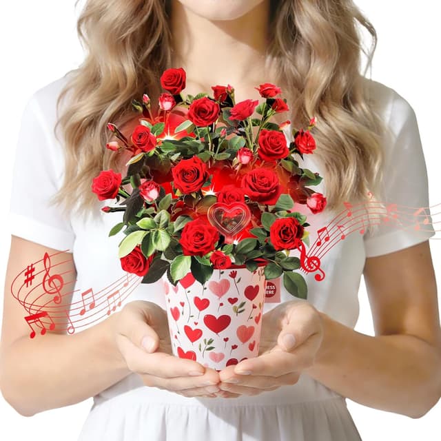 Thumbnail 6 de Musical Birthday Card for Kids: 3D Bulldozer Pop-up with Lights, Sounds & Blowable Candle