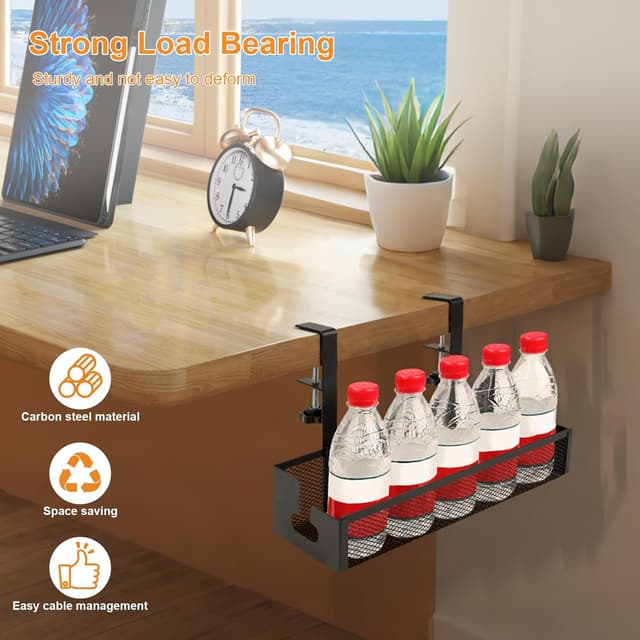 Thumbnail 4 de Cozary Organizador de Cables Escritorio 34x12,7x20,5 cm