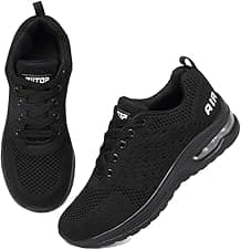 Detalle de Air Cushion Men’s Running Trainers – Lightweight Breathable Mesh Walking Sneakers