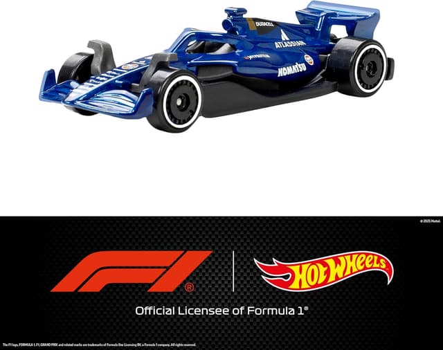 Detalle 1 de Hot Wheels F1 1:64 5er-Pack JLN11