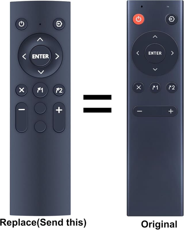 Detalle de TCNOUMT CG32UQ Replacement Remote for Asus 31.5” HDR Gaming Monitor (90LM04F0-B01170)