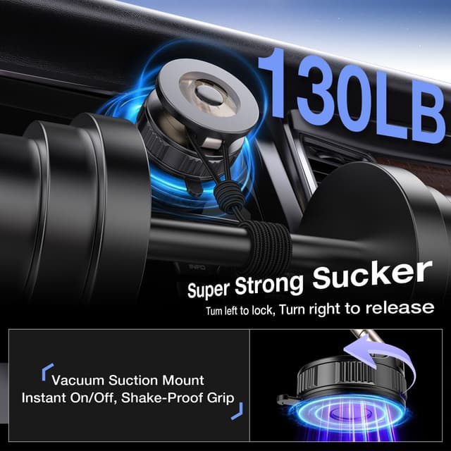 Detalle 2 de Vooii Car Phone Holder MagSafe 360°