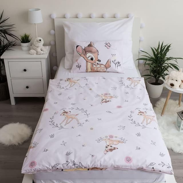 Detalle de Parure de lit bébé Bambi 100x135 coton