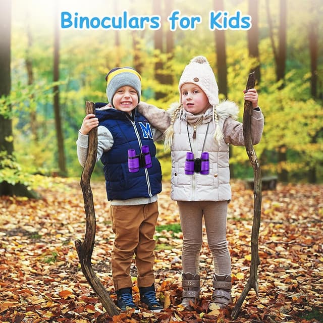 Thumbnail 6 de OSDUE Binocoli per bambini 4x30 portatile e pieghevole: compatto per bird watching e outdoor