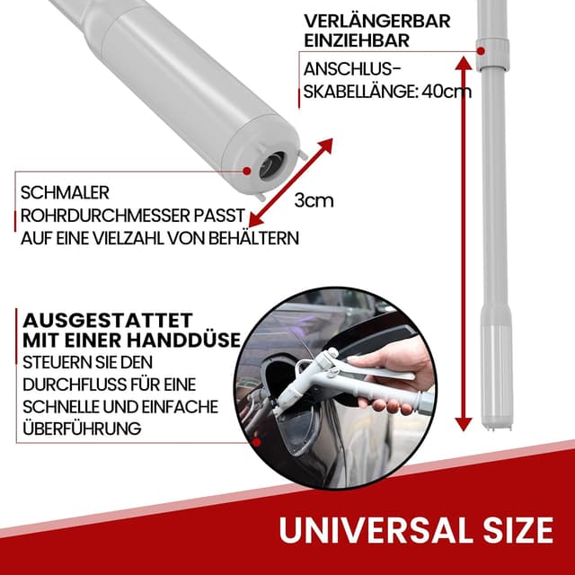 Thumbnail 3 de MAXVINI Elektrische Transferpumpe 3.2GPM