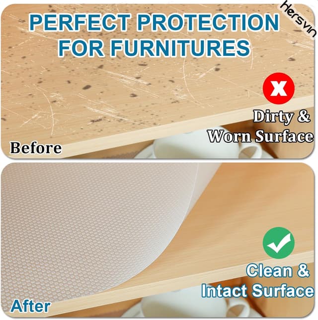 Thumbnail 1 de Hersvin Protector de Plástico 45x150cm para Cocina y Cajones