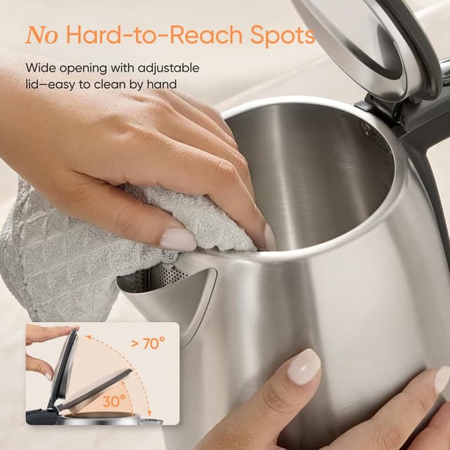 Detalle de COSORI electric kettle 1.7L for fast boiling