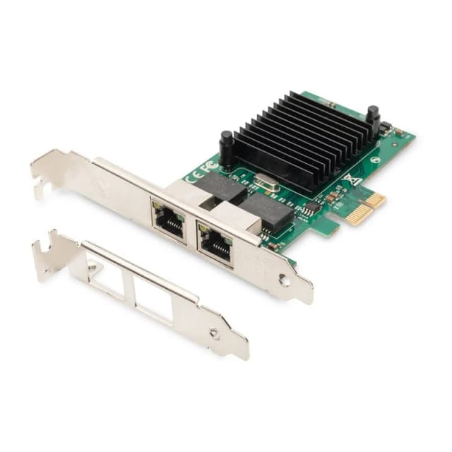 Imagen de Digitus Tarjeta PCI Express Gigabit Ethernet Dual — 2 puertos 🖧 en OfertitasTOP