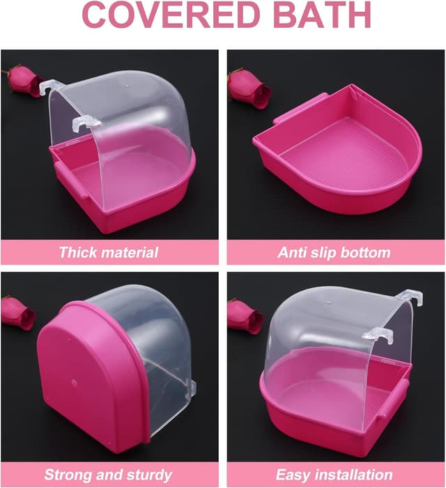 Thumbnail 5 de ULTECHNOVO Bird Bath for Cage