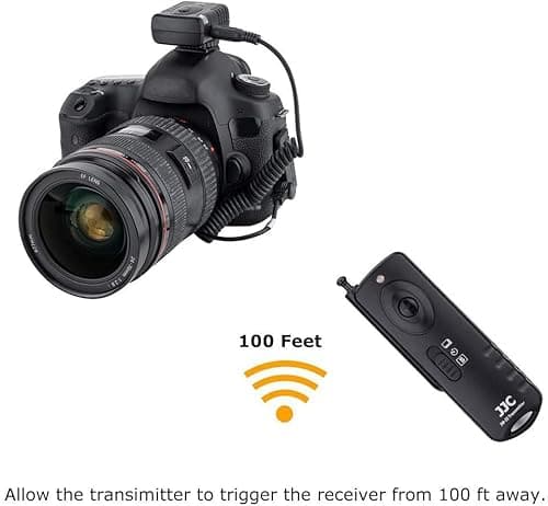 Detalle de JJC DC-ZS99 wireless shutter control 30 m