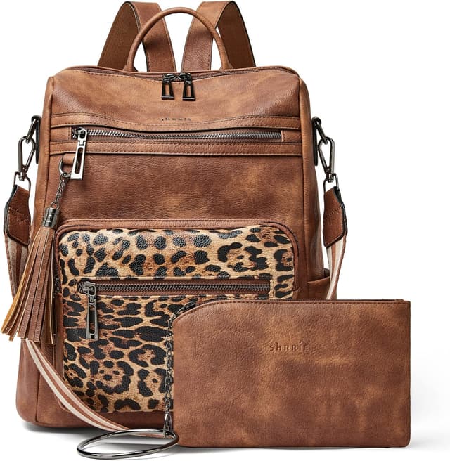 Thumbnail 6 de Shrrie Backpack Purse for Women – Convertible faux leather travel backpack & shoulder bag