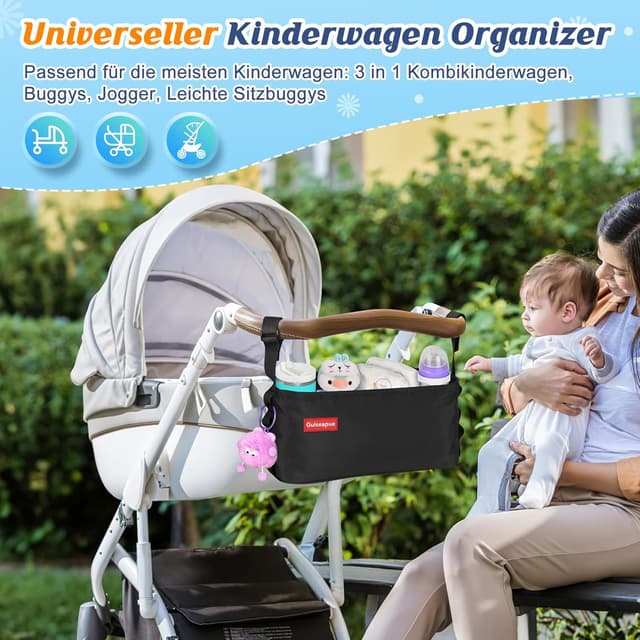 Thumbnail 2 de Guiseapue Universal Kinderwagen Organizer