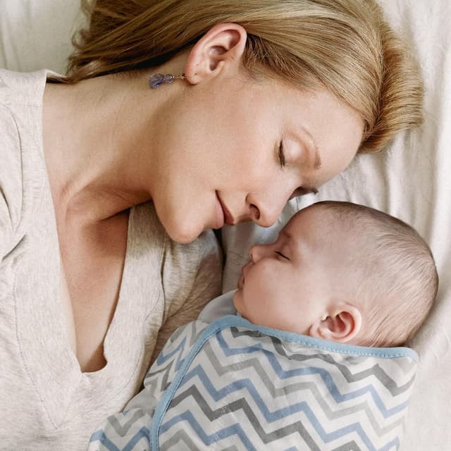 Detalle 2 de GLLQUEN BABY Swaddles Pucksack für Babys 0–3 Monate, 3er Pack mit Bio-Baumwolle (unisex)