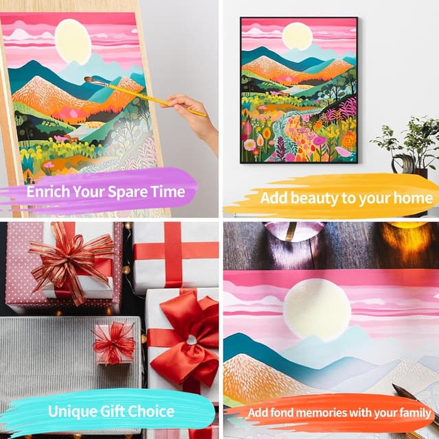 Thumbnail 6 de YALKIN Malen nach Zahlen 40 x 50 cm