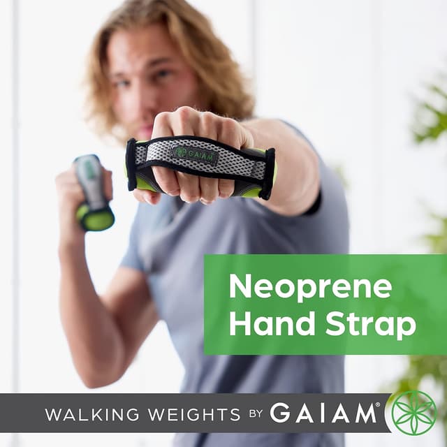 Thumbnail 4 de Gaiam Soft Dumbbell Walking Hand Weights with Strap