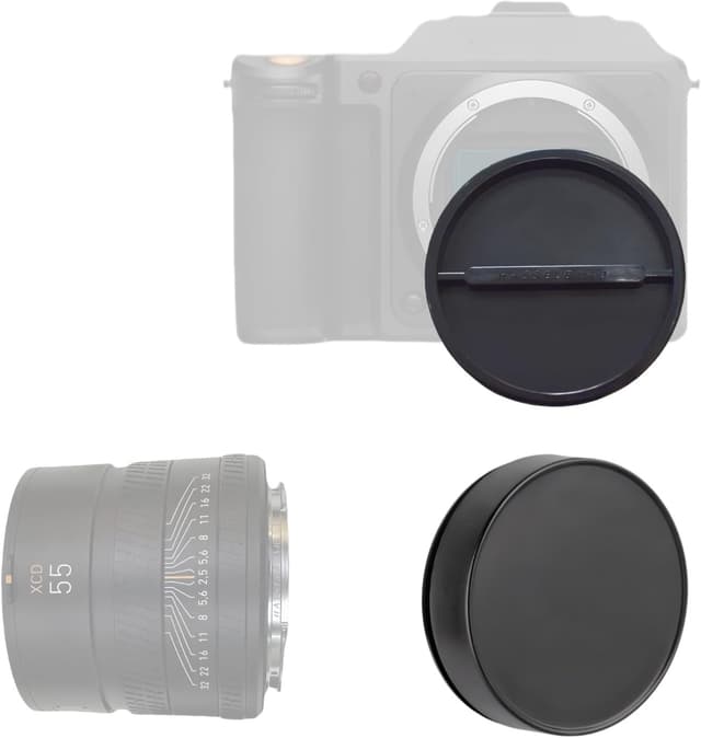 Detalle de AMOTOK Camera Body and Rear Lens Caps for Hasselblad HB V C/CF bodies and lenses