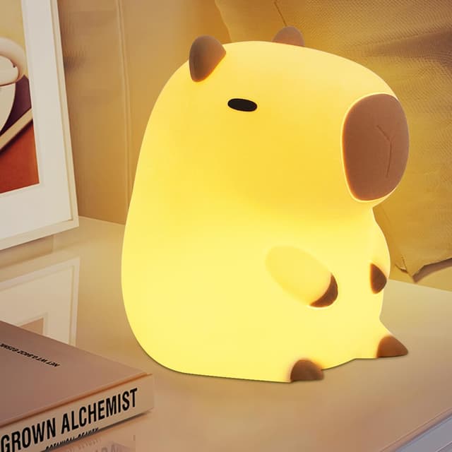 Detalle 2 de YuanDian Capybara Night Light 15h