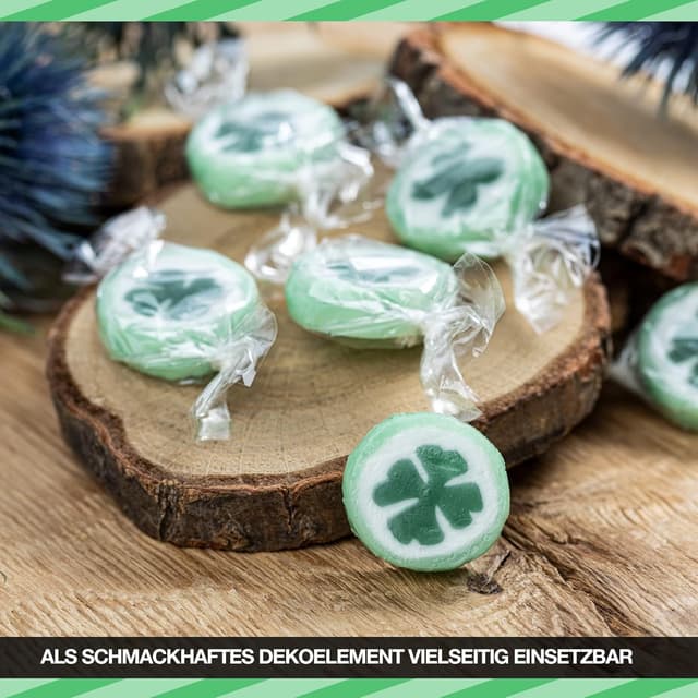 Detalle 1 de Kleeblatt Bonbons 500 g einzeln verpackt