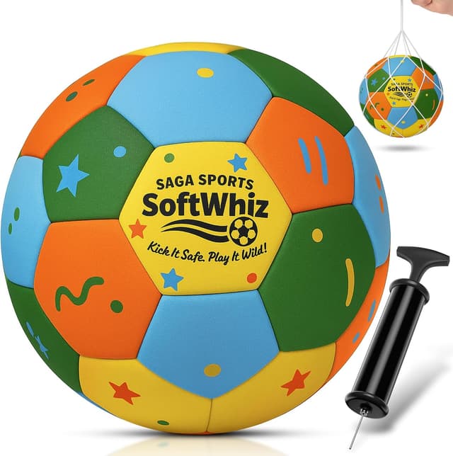 Imagen de SAGA SPORTS SoftWhiz Safe Indoor Football Size 4 en OfertitasTOP