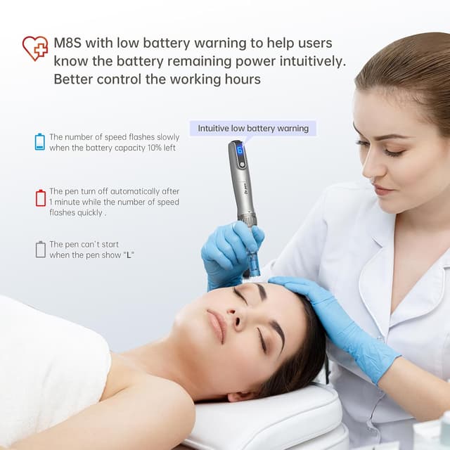 Thumbnail 4 de M8S Microneedling Pen Elektrisch 0-2,5 mm
