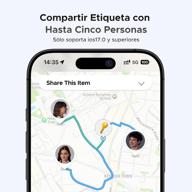 Thumbnail 6 de UGREEN FineTrack Localizador Bluetooth para Llaves y Mochilas 🔑