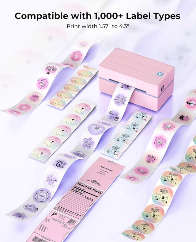 Thumbnail 3 de Munbyn 130B Bluetooth Shipping Label Printer