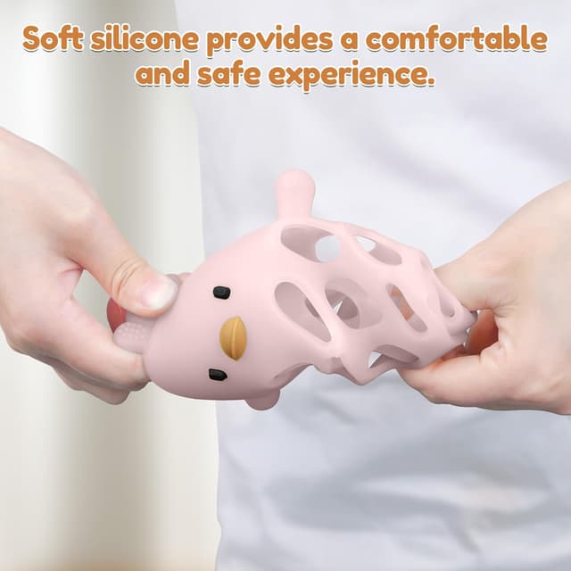 Detalle de MCGMITT Teething Rattle 3 Months Grasping Ball