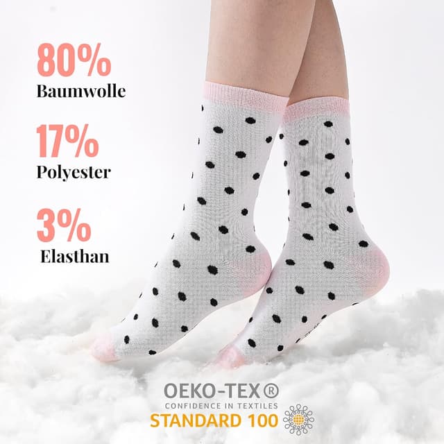 Thumbnail 2 de Cirorld Socken Damen 39–42 Bunte Baumwollsocken