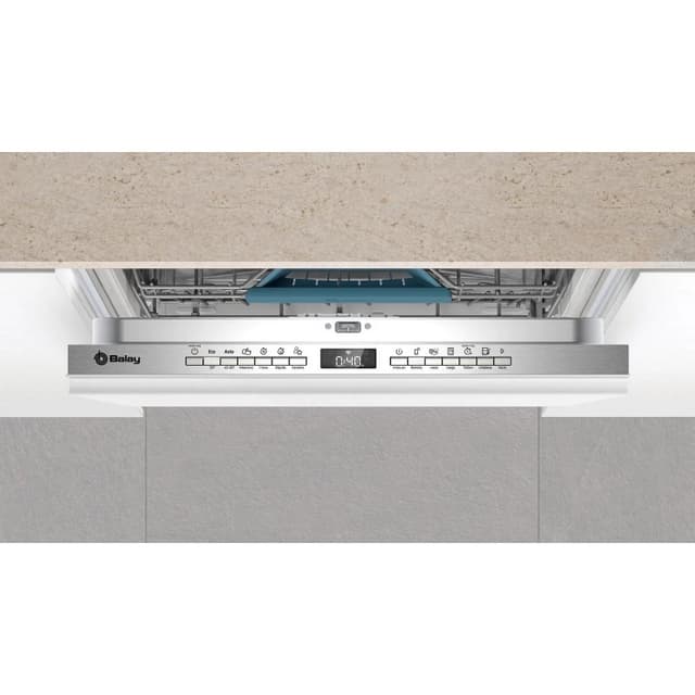 Detalle de Lavavajillas Balay 3VH6330SA integrable con 14 cubiertos, ExtraSilencio y Home Connect