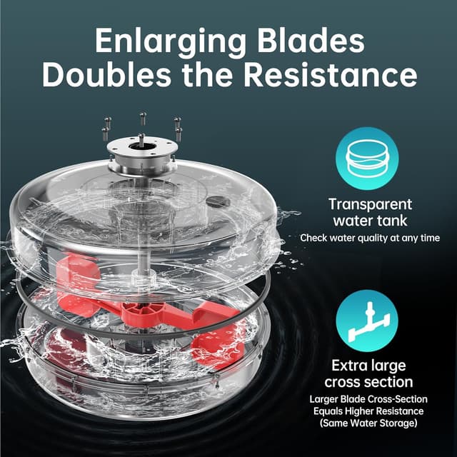 Detalle de PASYOU PW60 : rameur d’eau pliable en chêne avec écran Bluetooth et compatibilité Kinomap