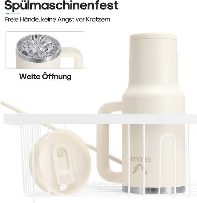 Detalle 1 de Gedux Trinkflasche mit Strohhalm 1,2 l