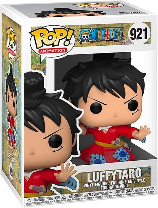 Detalle de Funko Pop! Monkey D. Luffy In Kimono — Figura vinilo 10 cm