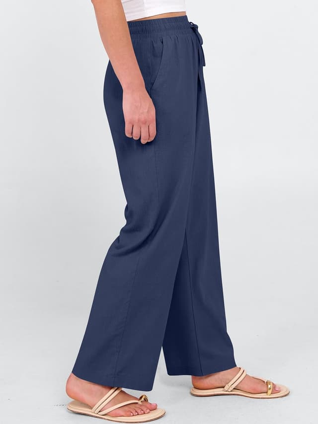 Thumbnail 3 de ANRABESS Womens Casual Pants High Waist drawstring 2026