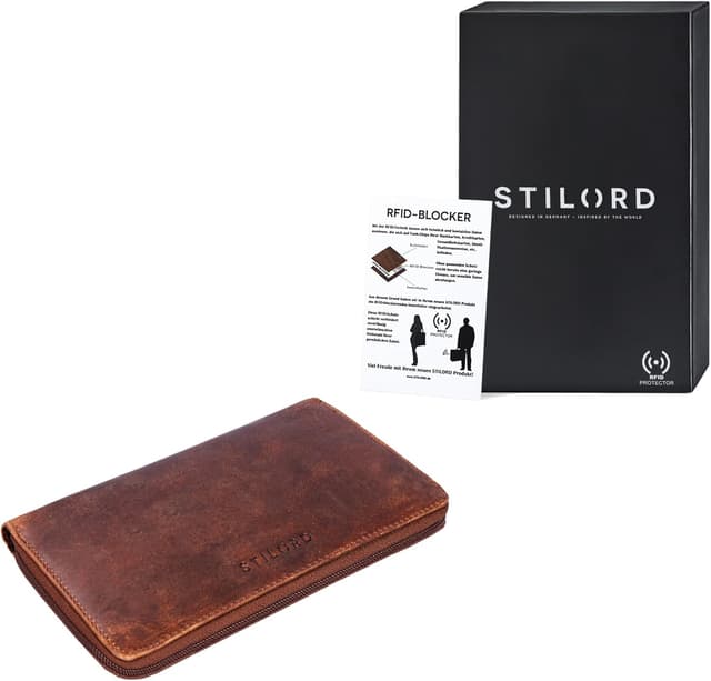 Thumbnail 1 de STILORD Emilia Billetera de cuero RFID